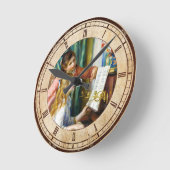 Meisjes op het schilderij Piano Pierre Auguste Ren Ronde Klok (Hoek)