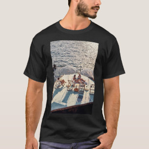Meisjes op het strand actief T-shirt