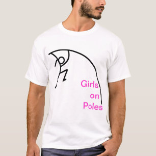 Meisjes op polen t-shirt