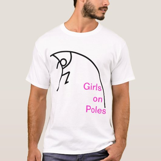 Meisjes op polen t-shirt (Voorkant)