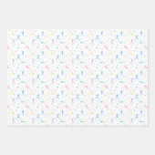 Meisjes over land, trackveld, marathonloper inpakpapier vel (Voorkant 2)