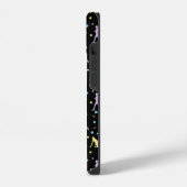 Meisjes over land, trackveld, marathonloper iPhone hoesje (Linkerkant)