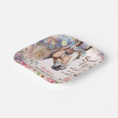 Meisjes Paard Verjaardagsfeestje Papier Borden Papieren Bordje (Gebogen)