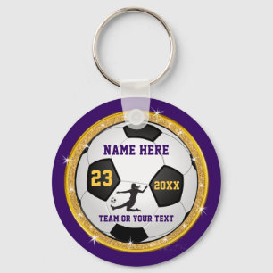 Meisjes Paars Goud Goedkope Gepersonaliseerde Voet Sleutelhanger