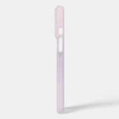 Meisjes Paarse Bloemenschimmel Case-Mate iPhone Case (Achterkant / Links)