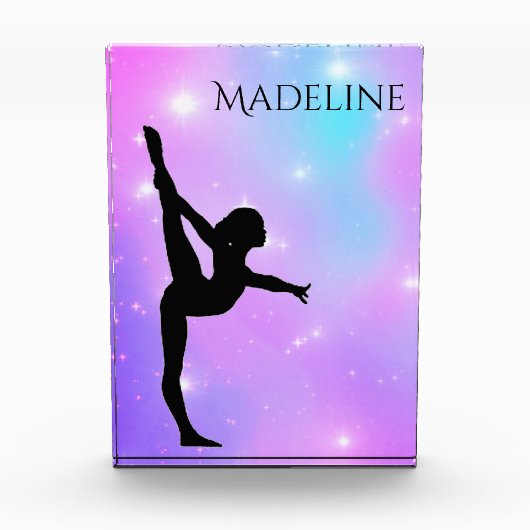 Meisjes Paarse gradiënt Fotoblokken (Voorkant)