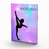 Meisjes Paarse gradiënt Fotoblokken (Rechts)