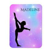 Meisjes Paarse gradiënt Magneet (Verticaal)