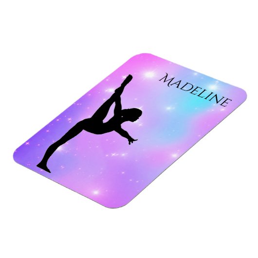 Meisjes Paarse gradiënt Magneet (Linkerzijde)