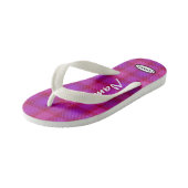 Meisjes Paarse Pset HAMbWG Teenslippers (Schuin)