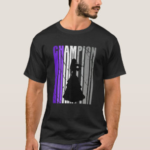 Meisjes Paarse Viool Verjaardagsdochter Orchestra T-shirt
