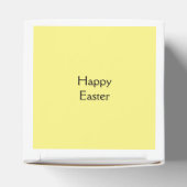 Meisjes  paashaas gunst dozen bedankdoosjes (Bovenkant)