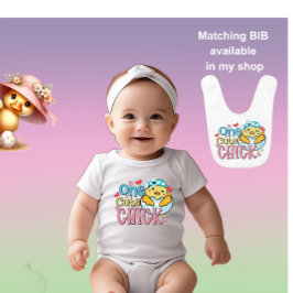 Meisjes Pasen Een Schattig Kuiken Romper