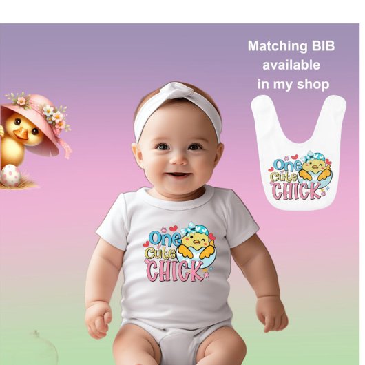 Meisjes Pasen Een Schattig Kuiken Romper