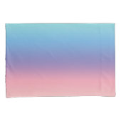 Meisjes Pastel Blauw Paarse Roze Minimalist Kussensloop (Voorkant-Rechts)