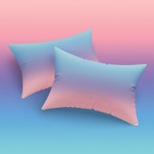 Meisjes Pastel Blauw Paarse Roze Minimalist Kussensloop