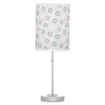Meisjes pastel geometrische lamp