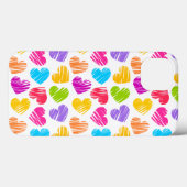 Meisjes pastel houden van harten Case-Mate iPhone case (Achterkant (horizontaal))