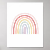 Meisjes Pastel Regenboog Kinderkamer Decoratie Pri (Voorkant)