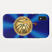 Meisjes persoonlijke honkbaltelefoons Case-Mate iPhone case (Achterkant (horizontaal))