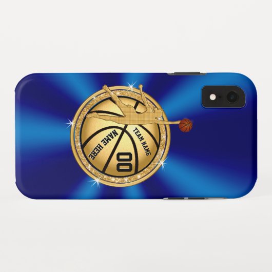 Meisjes persoonlijke honkbaltelefoons Case-Mate iPhone case (Achterkant (horizontaal))