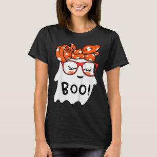 Meisjes Peuter Happy Halloween Ghost Met Bandana S T-shirt