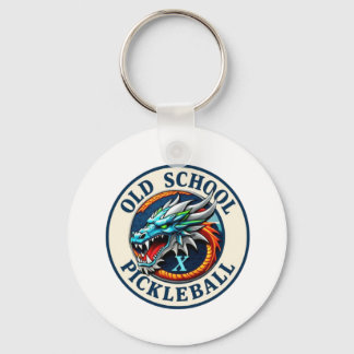 Meisjes Pickleball Dragon X Team Old School Sleutelhanger
