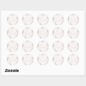 Meisjes 'Pink Sweet Snoep Ice Cream Ronde Sticker (Vel)
