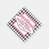 Meisjes Poker Kaart Party Servet (Hoek)