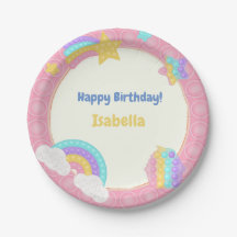 Meisje's Pop Het Fidget Verjaardag