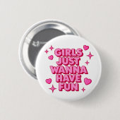 Meisjes Pret Ronde Button 5,7 Cm (Voorkant /achterkant)