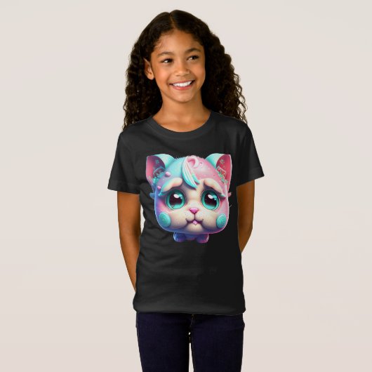 MEISJES PRIMA JERSEY T-SHIRT (Voorkant volledig)