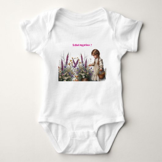 Meisjes Prins Romper (Voorkant)