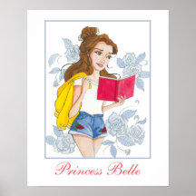 Meisjes prinses Poster, Modern Princess Belle