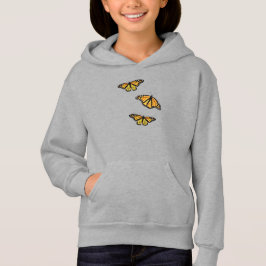 Meisjes Pullover Hoodie Drie Monarchs