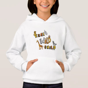Meisjes Pullover Hoodie - Echte Wilde Kind