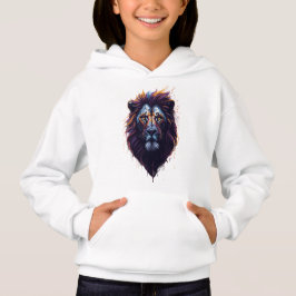 Meisjes pullover hoodie | Leeuw