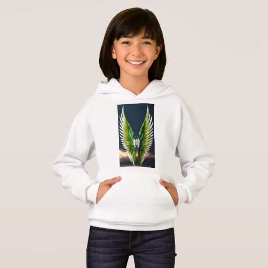 Meisjes Pullover Hoodie & Sweatshirts Gedrukt (Voorkant volledig)