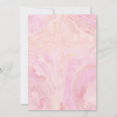 Meisjes Puppy Hond Verjaardagsfeestje Uitnodiginge Kaart (Achterkant)