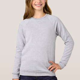 Meisjes raglan sweater t-shirt