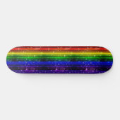 Meisjes Rainbow Sparkle Persoonlijk Skateboard (Horizontaal)
