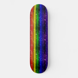 Meisjes Rainbow Sparkle Persoonlijk Skateboard