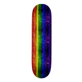 Meisjes Rainbow Sparkle Persoonlijk Skateboard