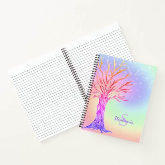 Meisjes Rainbow Sparkles Notitieboek (Binnen)