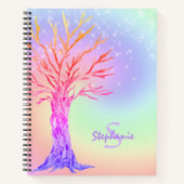 Meisjes Rainbow Sparkles Notitieboek (Voorkant)