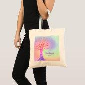 Meisjes Rainbow Sparkles Tote Bag (Voorkant (product))