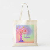 Meisjes Rainbow Sparkles Tote Bag (Achterkant)