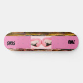 "Meisjes Regel", 8 1/4" Skateboard Deck (Horizontaal)