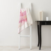 Meisjes Regel Palace op de Pink Cloud waterverf Sherpa Deken (In situ)