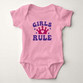 Meisjes regelen baby outfit – Adorable feministisc Romper